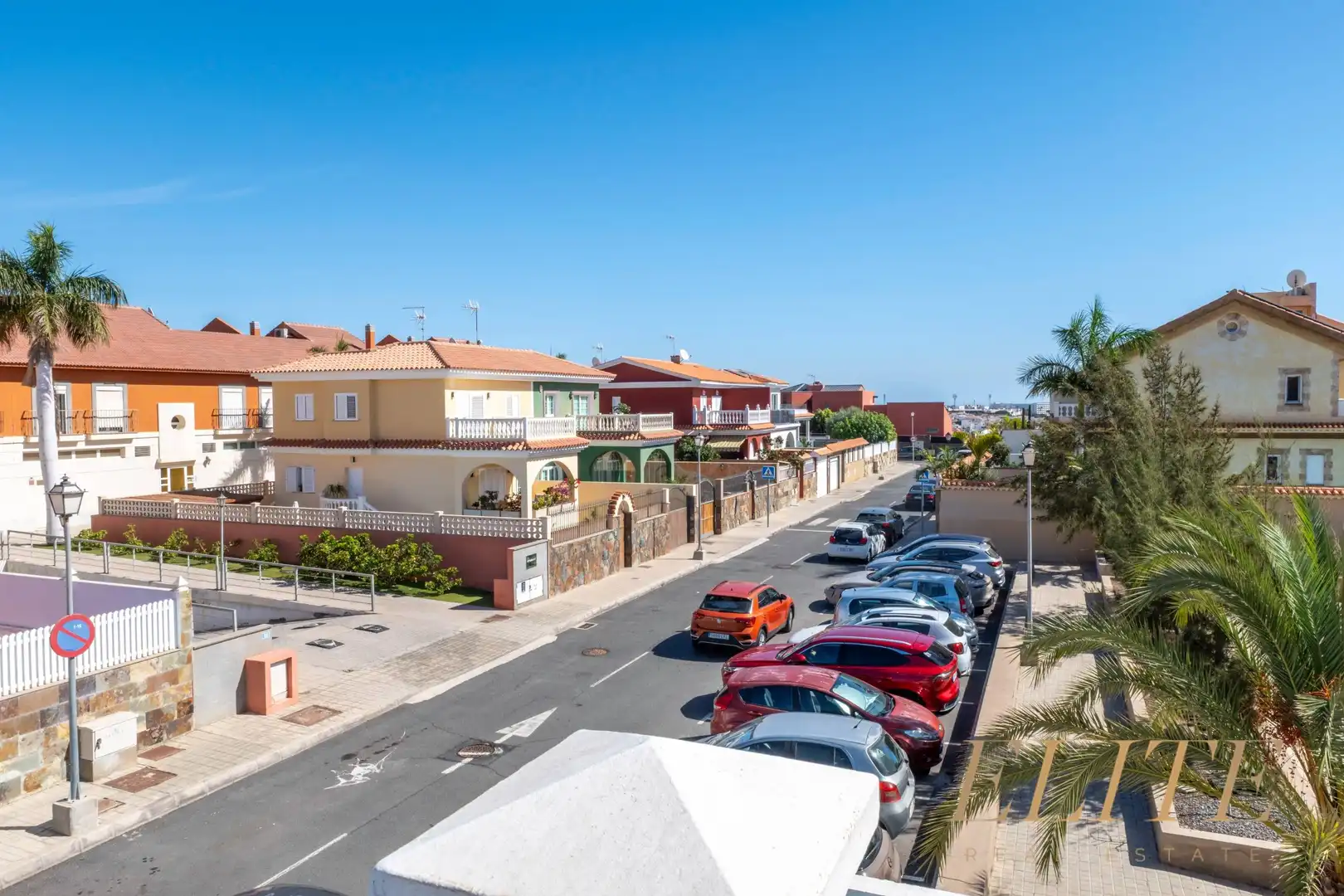 Vista exterior de Casa adosada en venta en San Bartolomé de Tirajana con Aire acondicionado, Jardín privado y Terraza