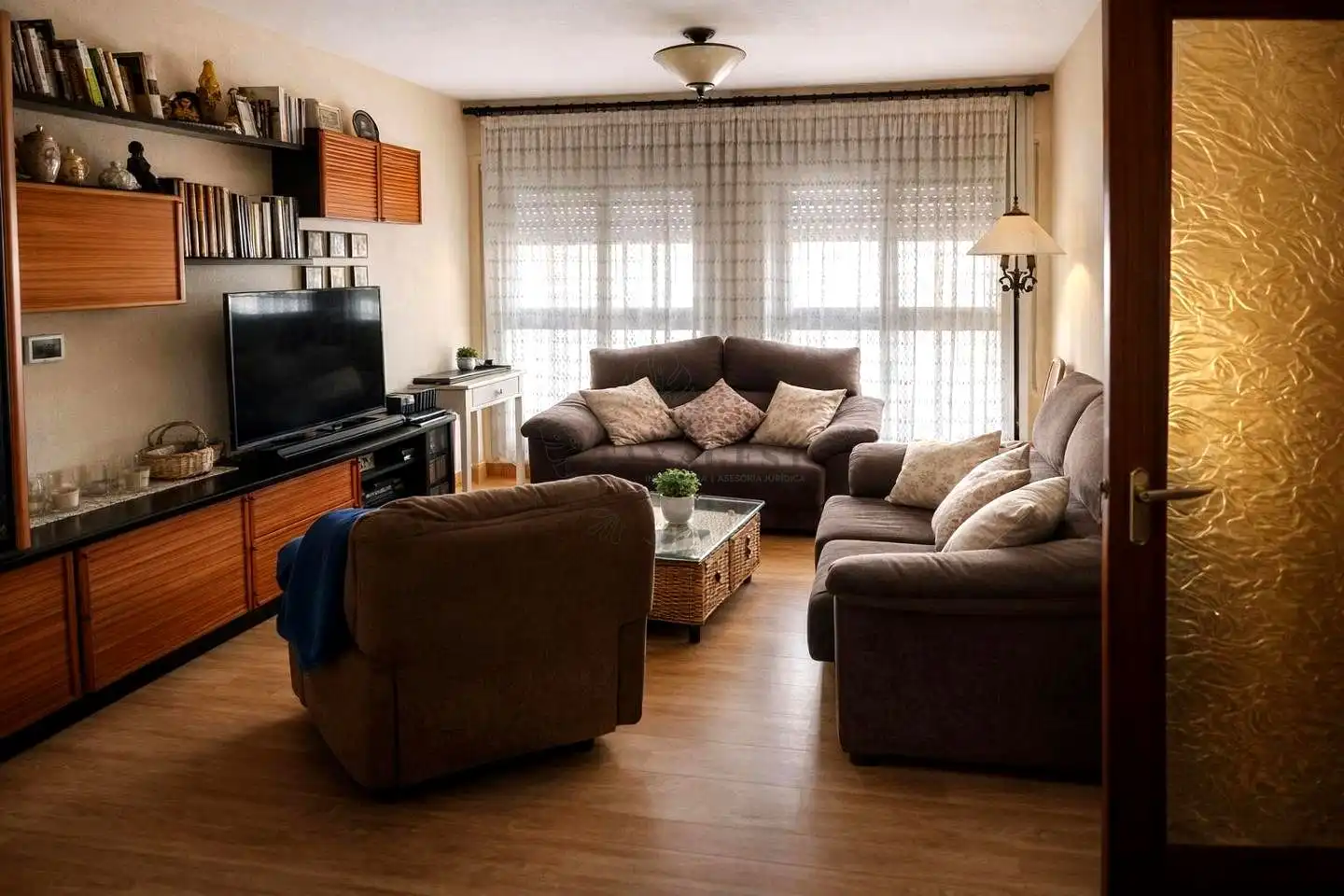 Sala de estar de Casa o chalet en venta en Roquetes con Aire acondicionado y Terraza