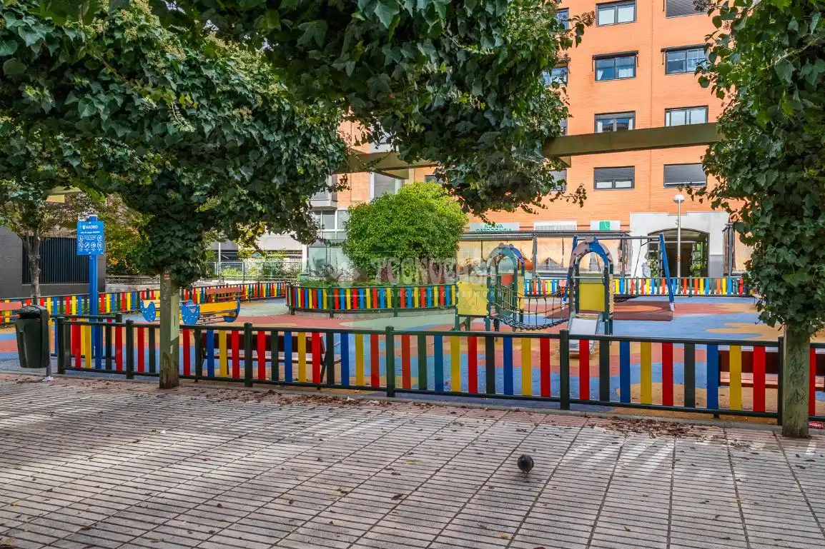 Vista exterior de Piso en venta en Madrid