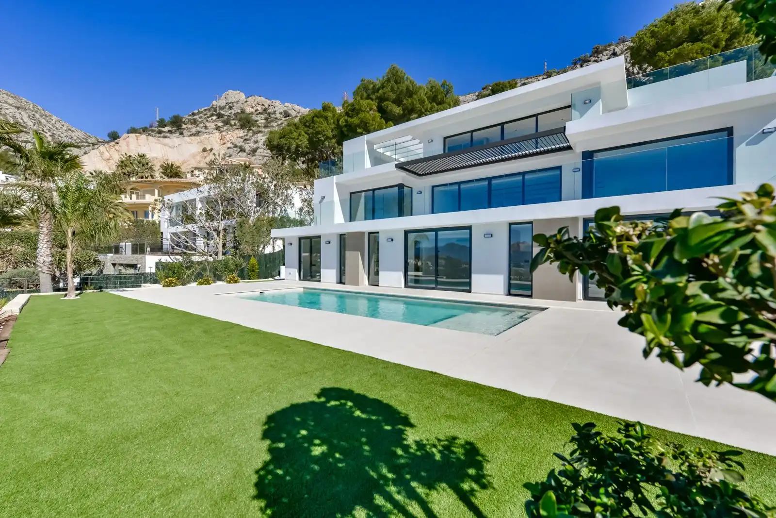 Vista exterior de Casa o chalet en venta en Altea con Aire acondicionado, Calefacción y Jardín privado