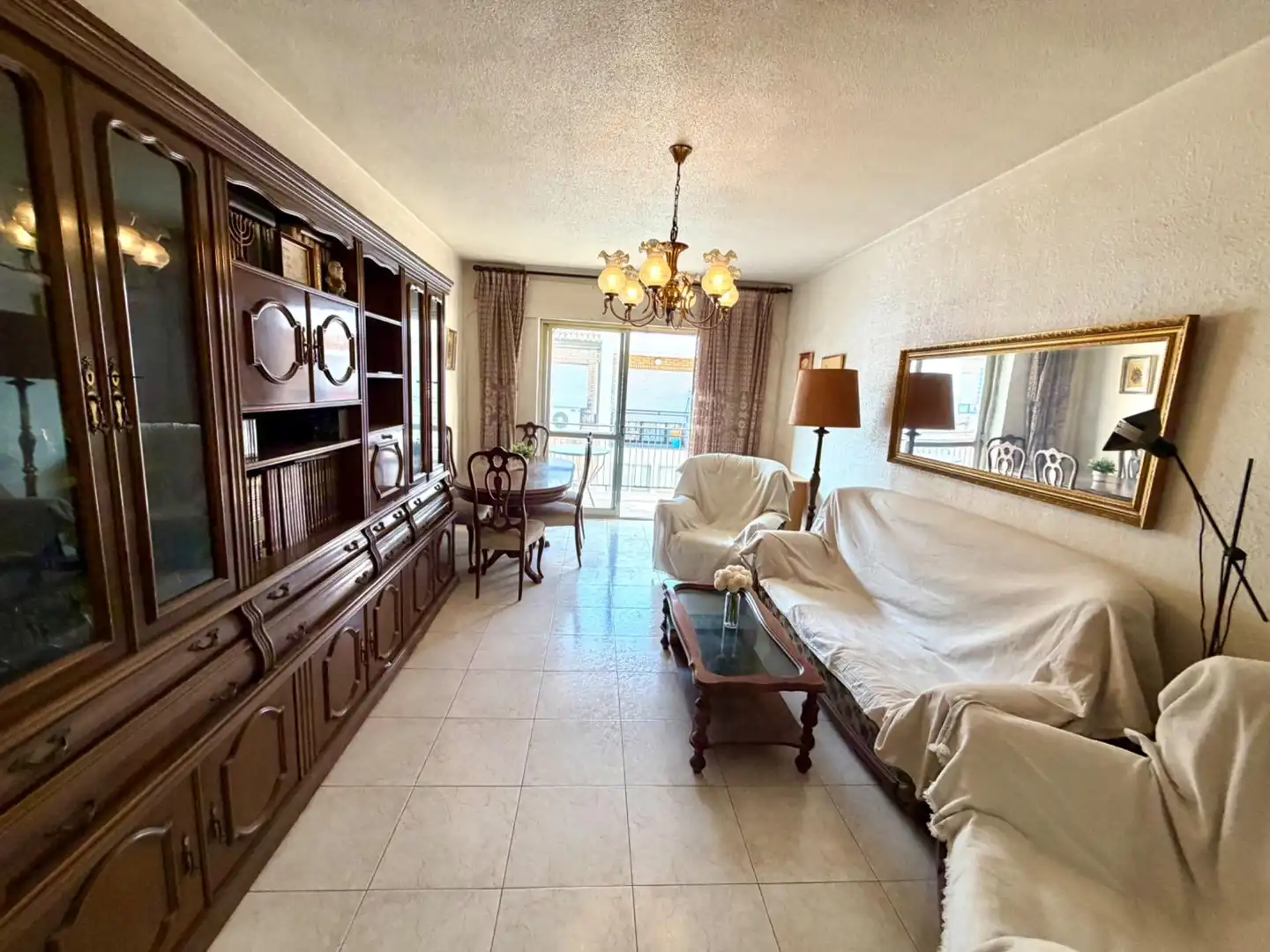Sala de estar de Piso en venta en  Murcia Capital con Trastero y Balcón
