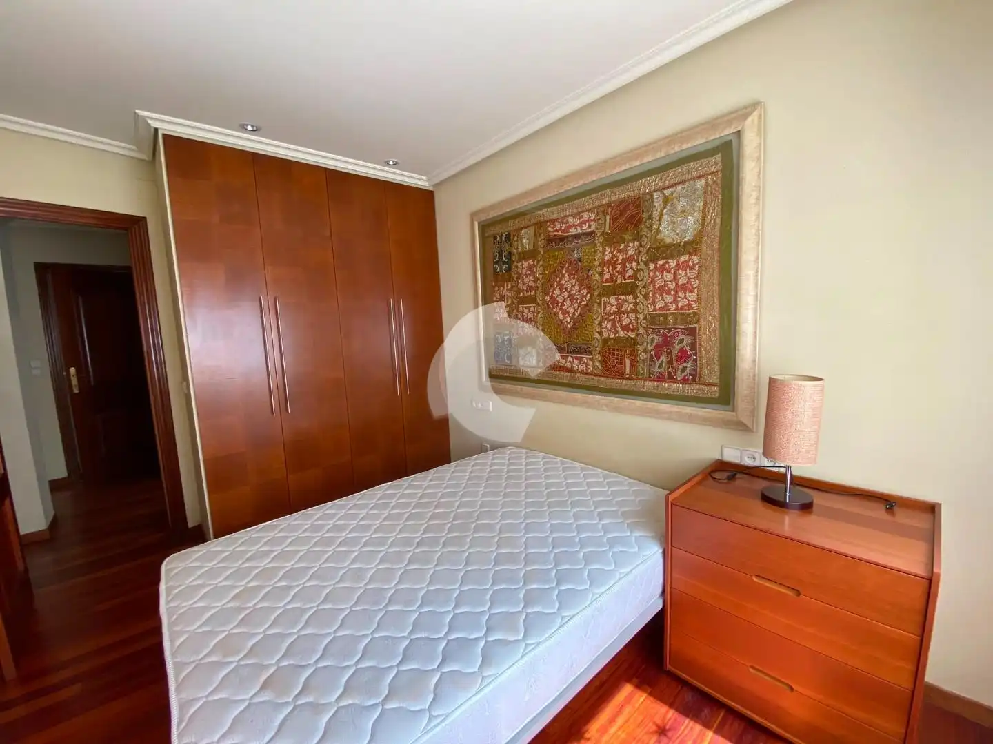 Schlafzimmer von Wohnung zur Miete in Ourense Capital  mit Heizung, Abstellraum und Möbliert
