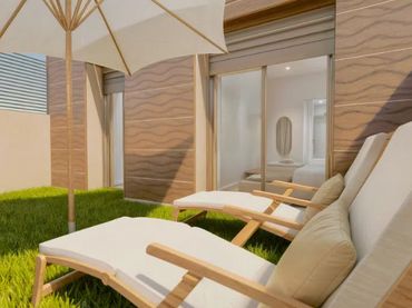 Piso con jardín en venta en Nou Barris