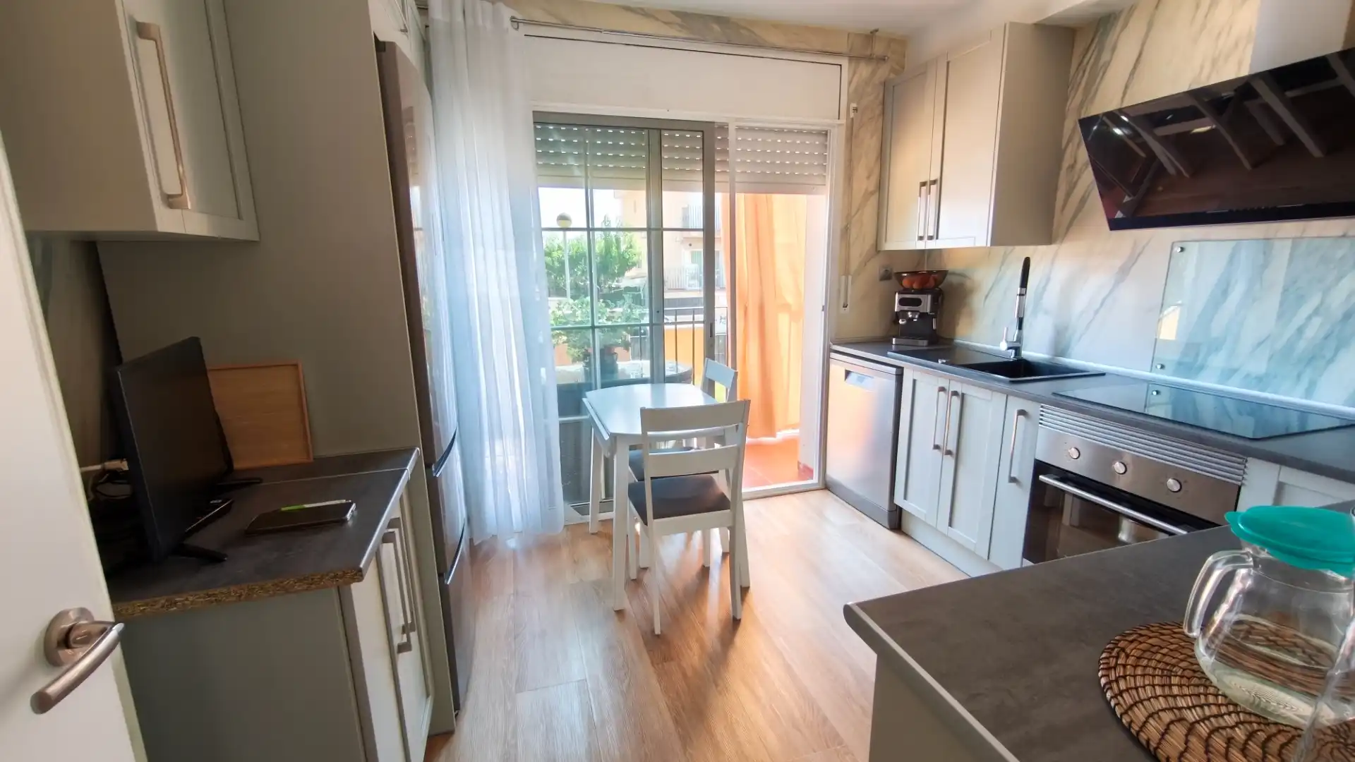 Cocina de Casa adosada en venta en Sant Salvador de Guardiola con Calefacción, Jardín privado y Parquet