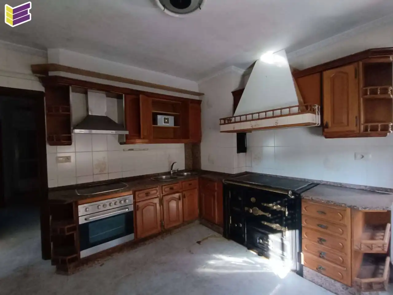 Cocina de Casa o chalet en venta en A Lama   con Calefacción, Jardín privado y Terraza