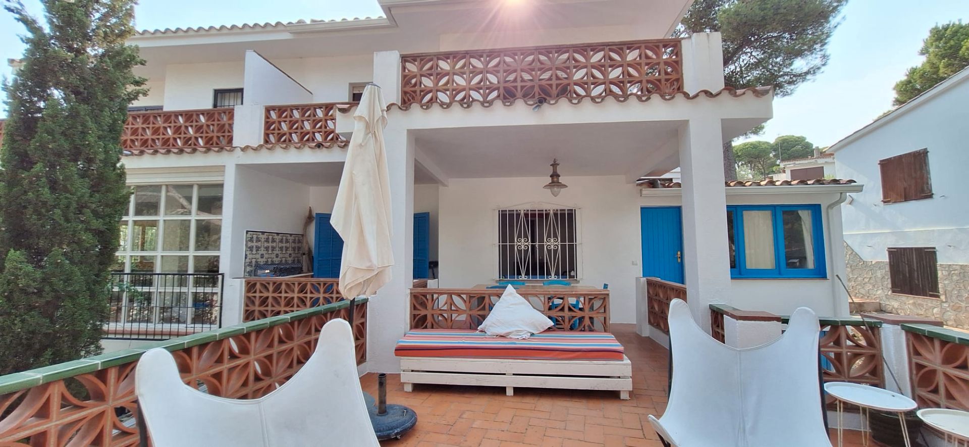 Terrace of Single-family semi-detached for sale in L'Escala  with Air Conditioner, Private garden and Terrace