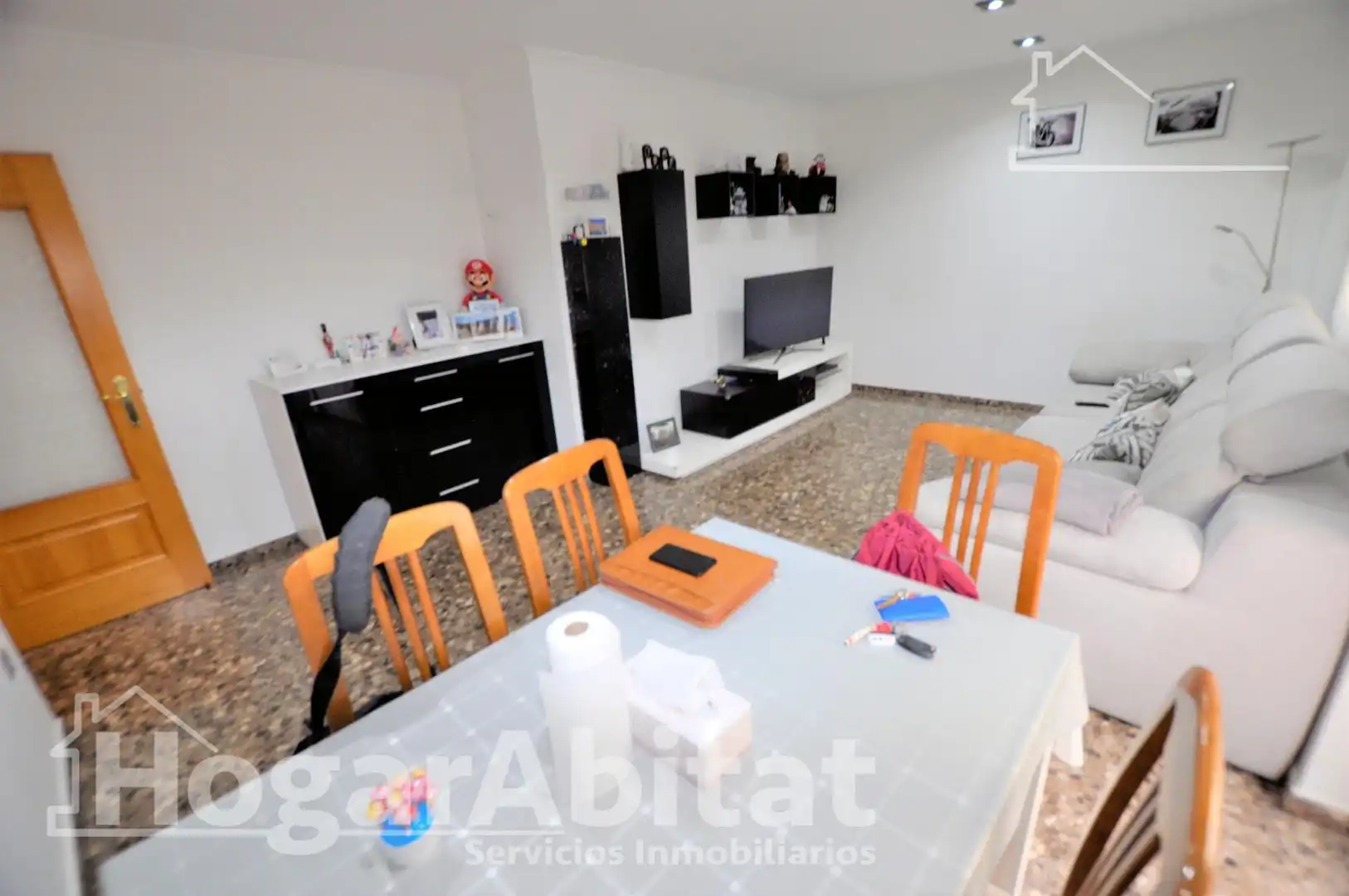 Sala de estar de Piso en venta en Manises con Aire acondicionado, Calefacción y Trastero