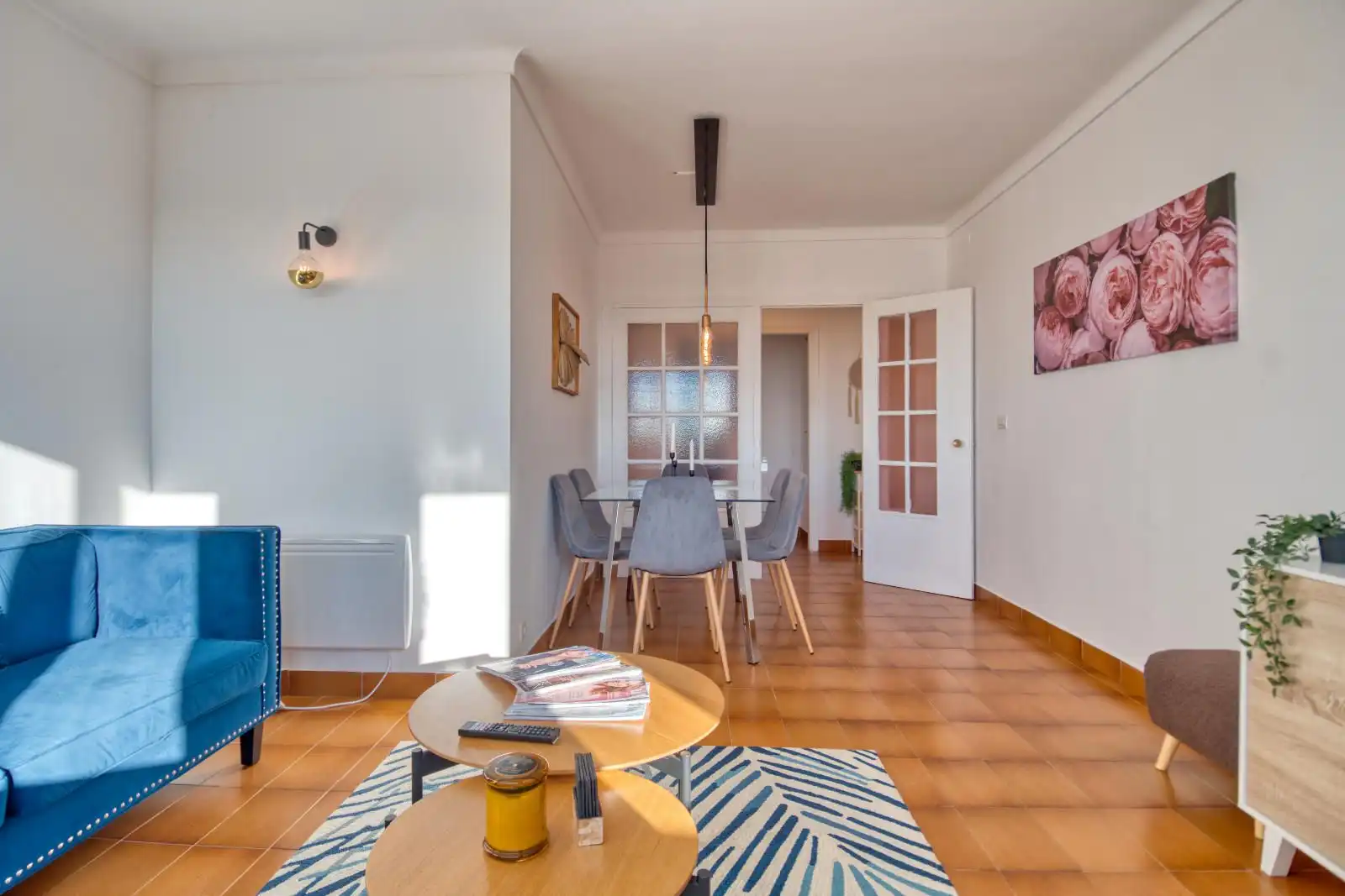 Wohnzimmer von Dachboden zum Verkauf in Begur