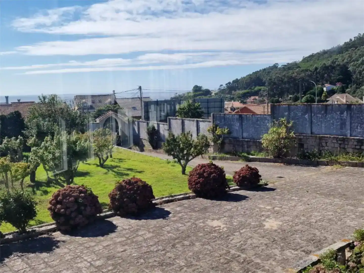Vista exterior de Casa o chalet en venta en A Guarda   con Aire acondicionado, Jardín privado y Parquet