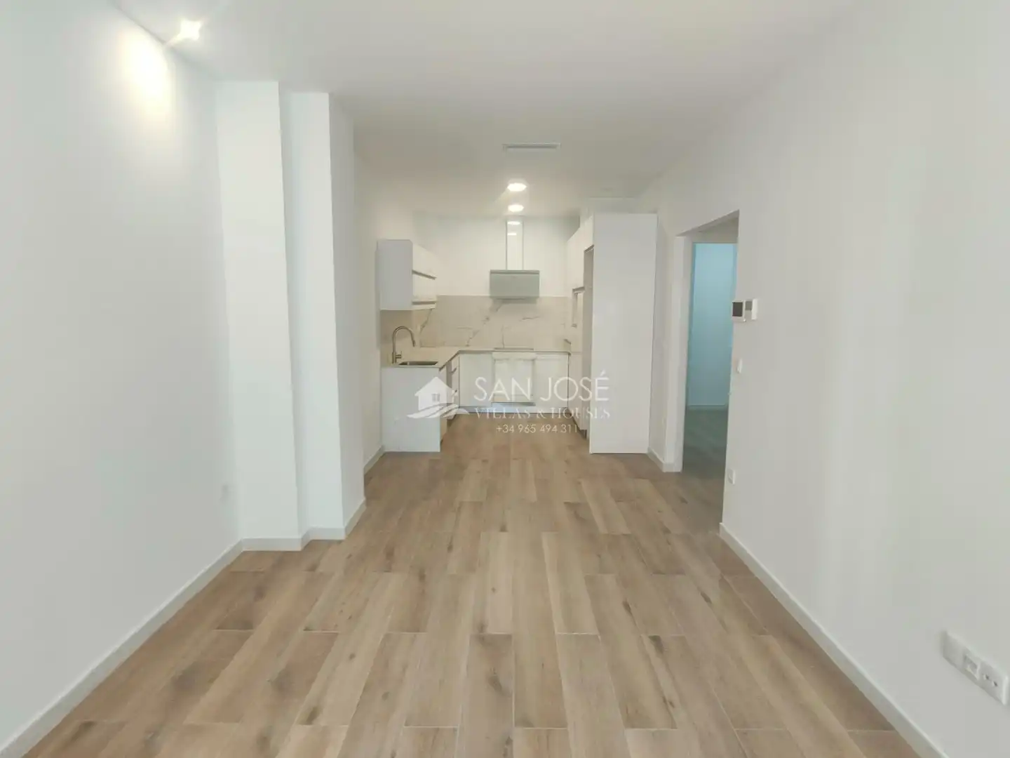 Küche von Wohnung zum Verkauf in Aspe mit Klimaanlage und Heizung