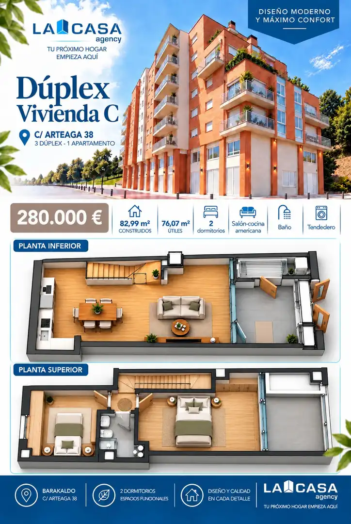 Dúplex amb ascensor en venda a Bagatza - San Vicente, imagen 2