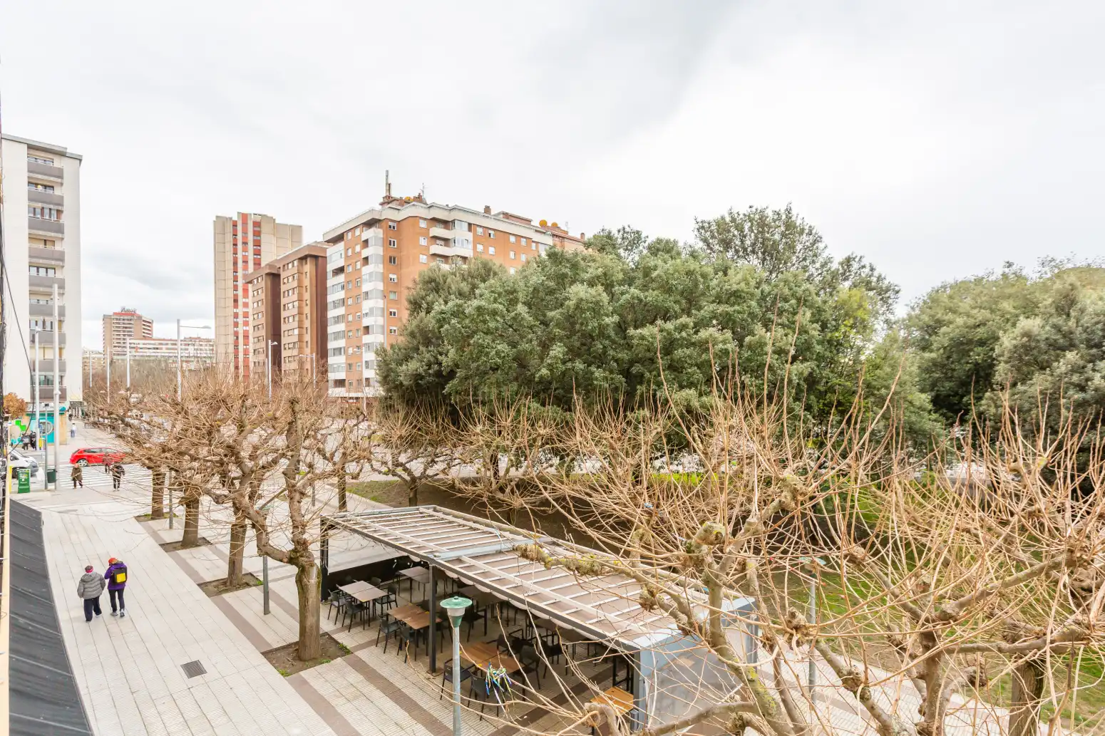 Terrasse von Wohnung zum Verkauf in  Pamplona / Iruña mit Heizung und Balkon