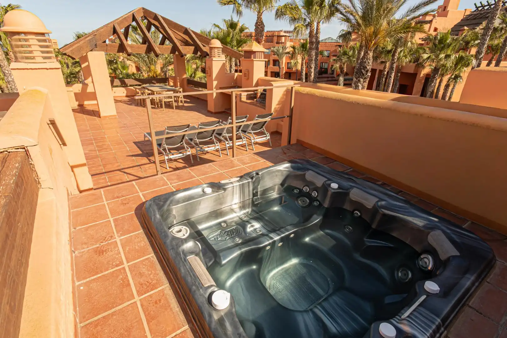 Terrassa de Apartament en venda en Chiclana de la Frontera amb Piscina comunitària