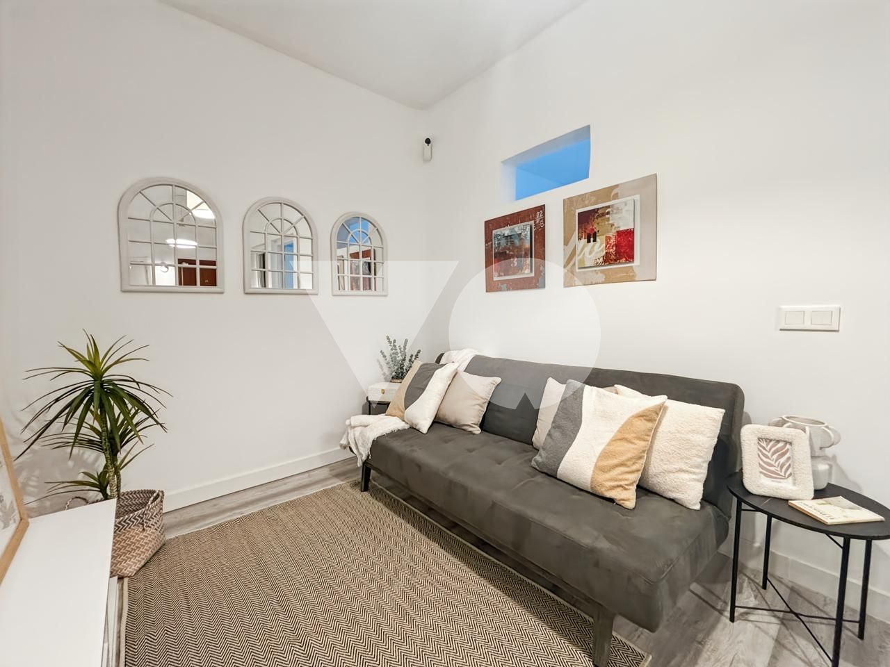 Living room of Flat for sale in Collado Villalba  with Heating and Furnished