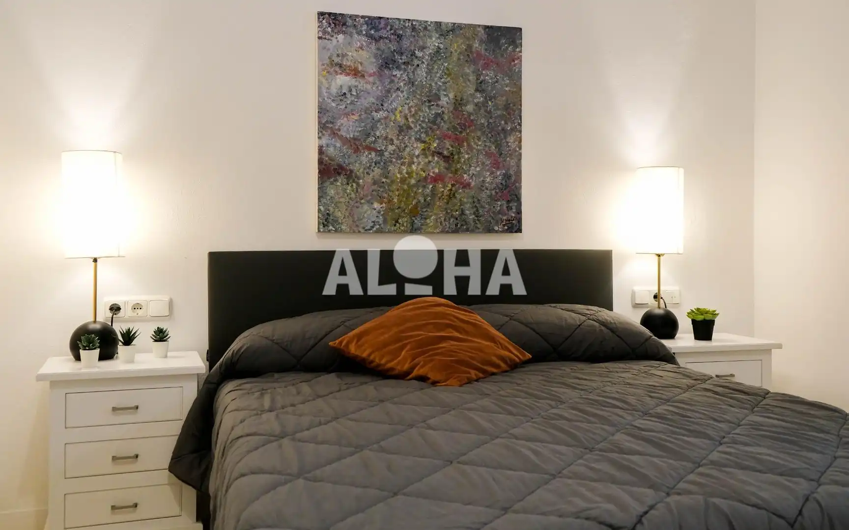 Habitación de Apartamento de alquiler en Moncada con Aire acondicionado, Calefacción y Trastero
