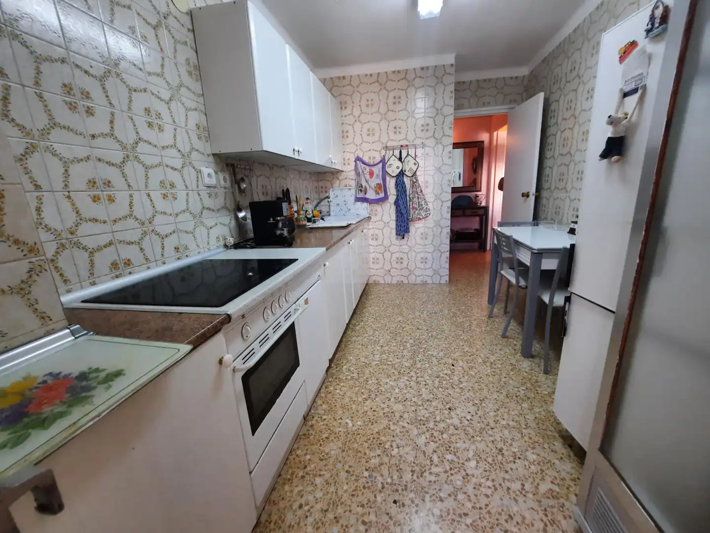 Küche von Wohnung zum Verkauf in Oropesa del Mar / Orpesa mit Terrasse, Möbliert und Ofen