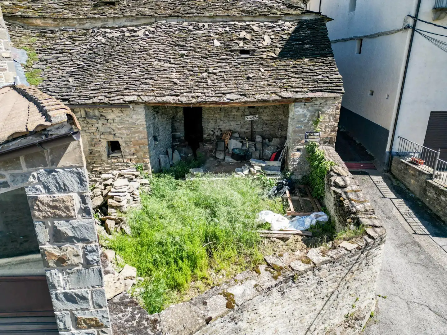 Vista exterior de Finca rústica en venda en Sabiñánigo