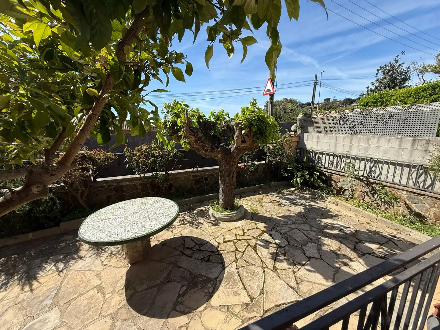Terraza de Casa o chalet en venta en Palafolls con Calefacción y Jardín privado