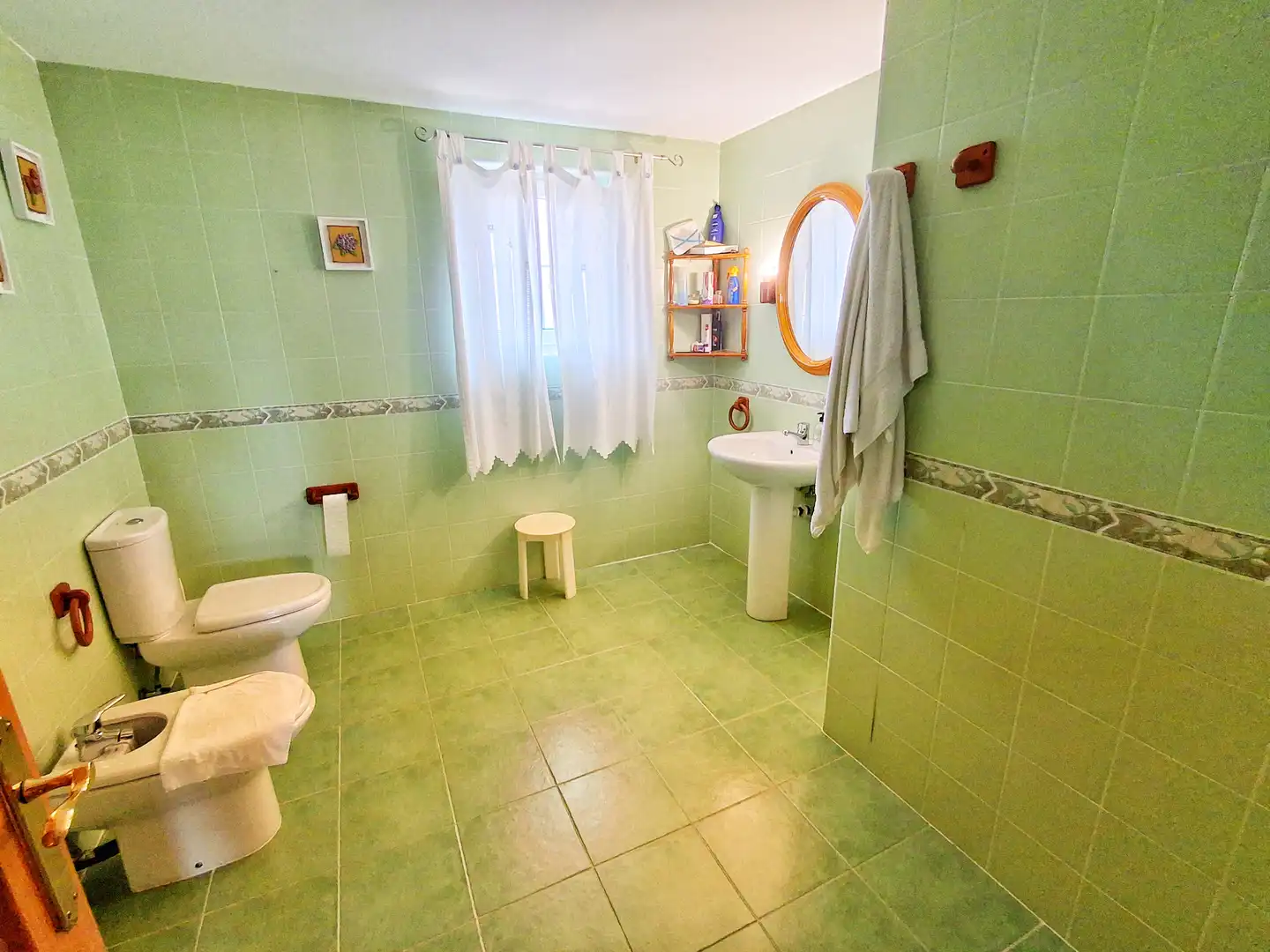 Bathroom of Houses for sale in Vadocondes  with Heating, Private garden and Parquet flooring
