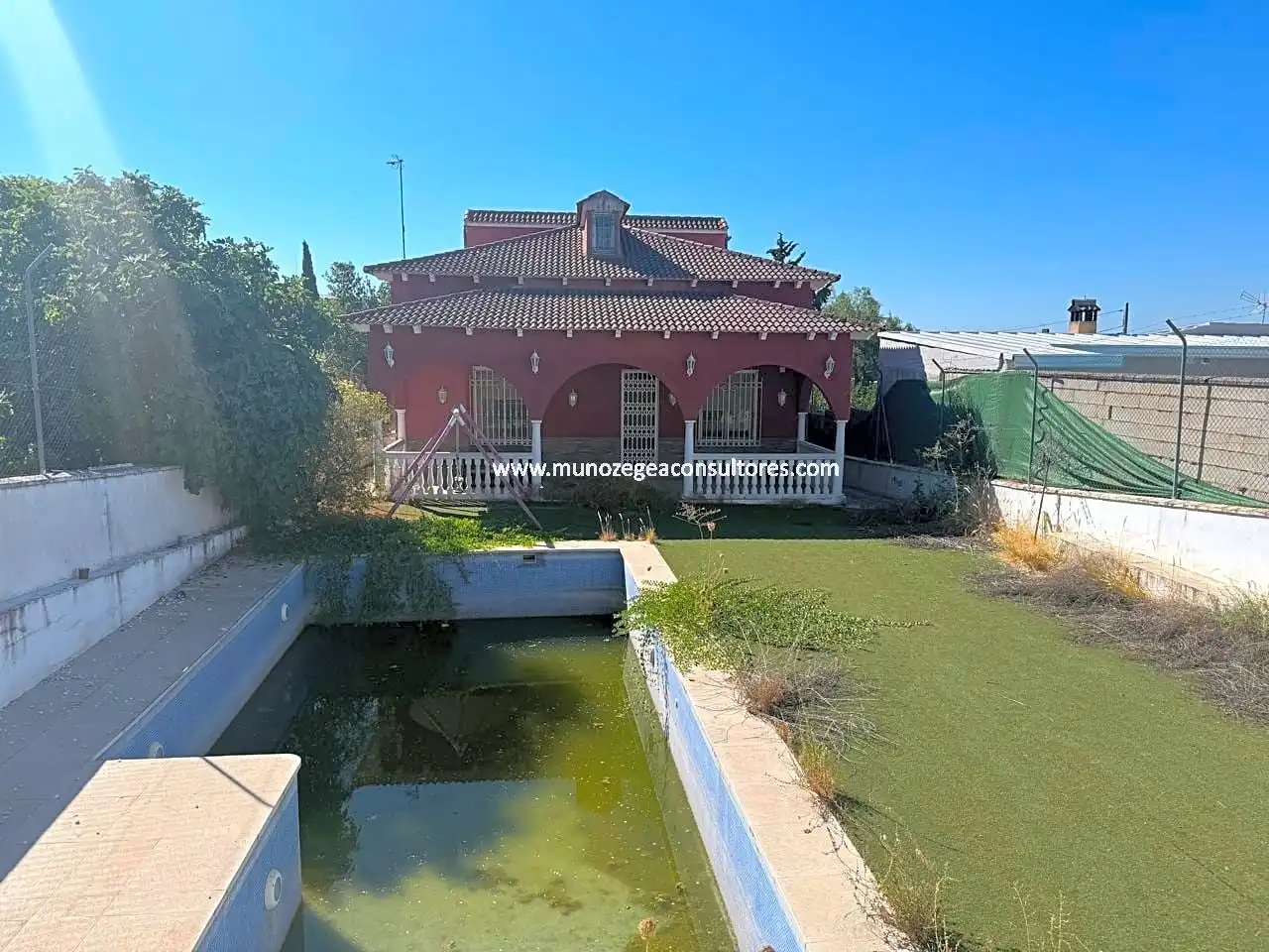 Vista exterior de Casa o chalet en venta en Moriles con Aire acondicionado, Jardín privado y Piscina