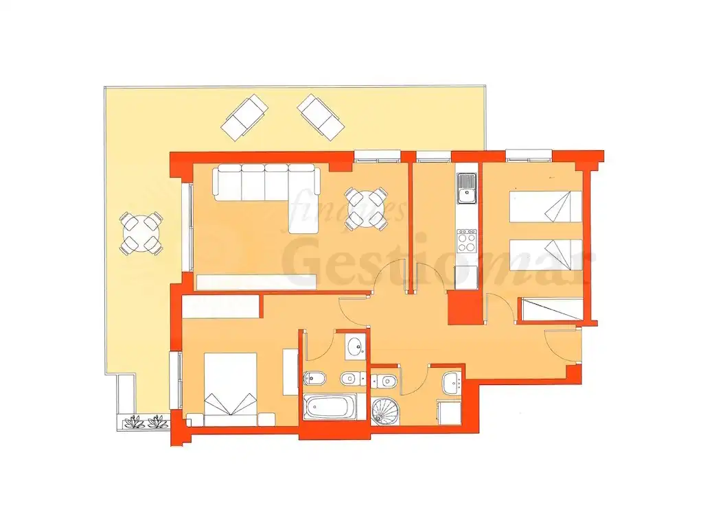 Apartamento en venta en Cambrils