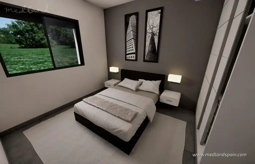 Bedroom of Houses for sale in Torre-Pacheco  with Private garden, Terrace and Swimming Pool