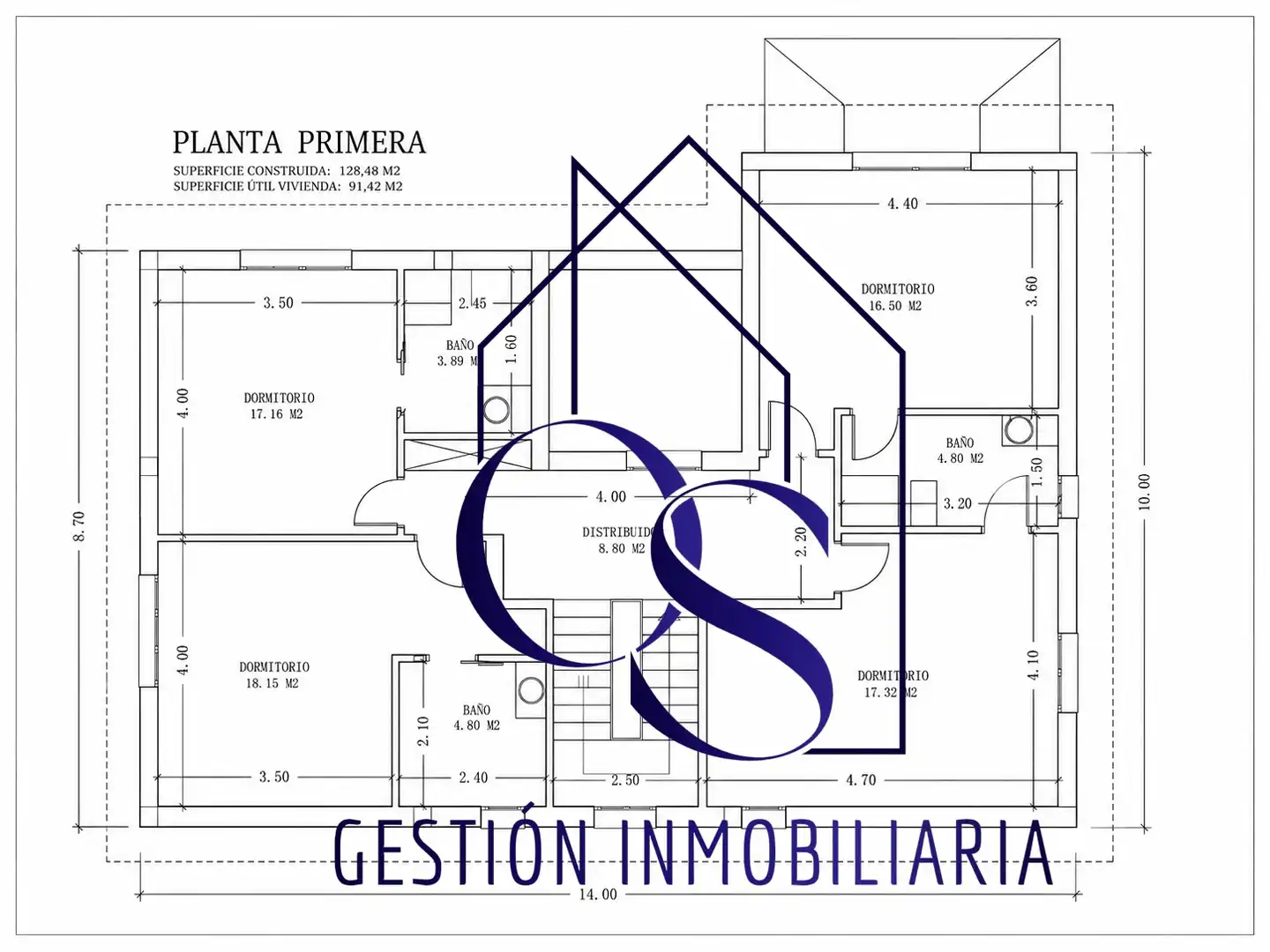 Haus oder Chalet zum Verkauf in Gijón  mit Heizung, Privatgarten und Parkett