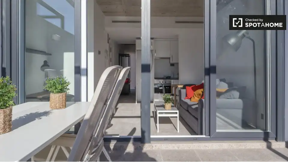 Appartamento con terrazza in affitto a Barrio de Salamanca, imagen 9