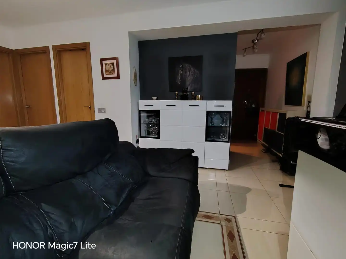 Sala d'estar de Pis en venda en Málaga amb Aire condicionat i Moblat