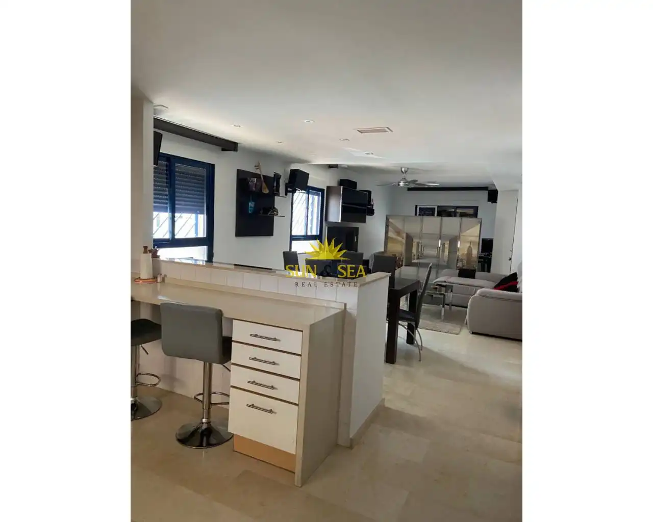 Kitchen of Apartments for rent in El Campello  with Air Conditioner, Heating and Private garden