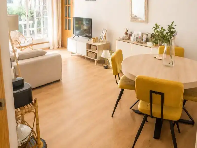 Living room of Flat for sale in Badalona  with Air Conditioner
