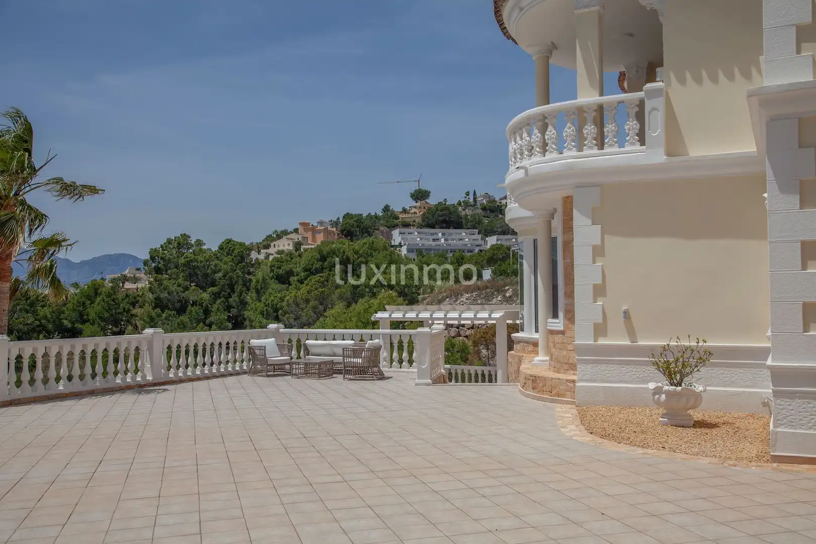 Terrassa de Casa o xalet de lloguer en Altea la Vella