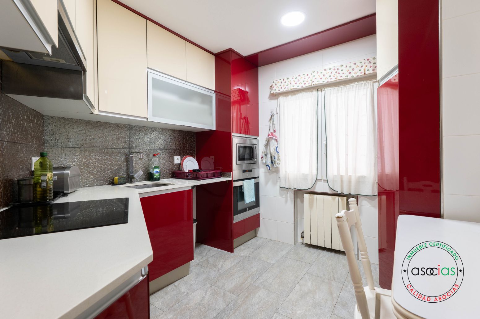 Kitchen of Flat for sale in Gijón   with Heating and Furnished
