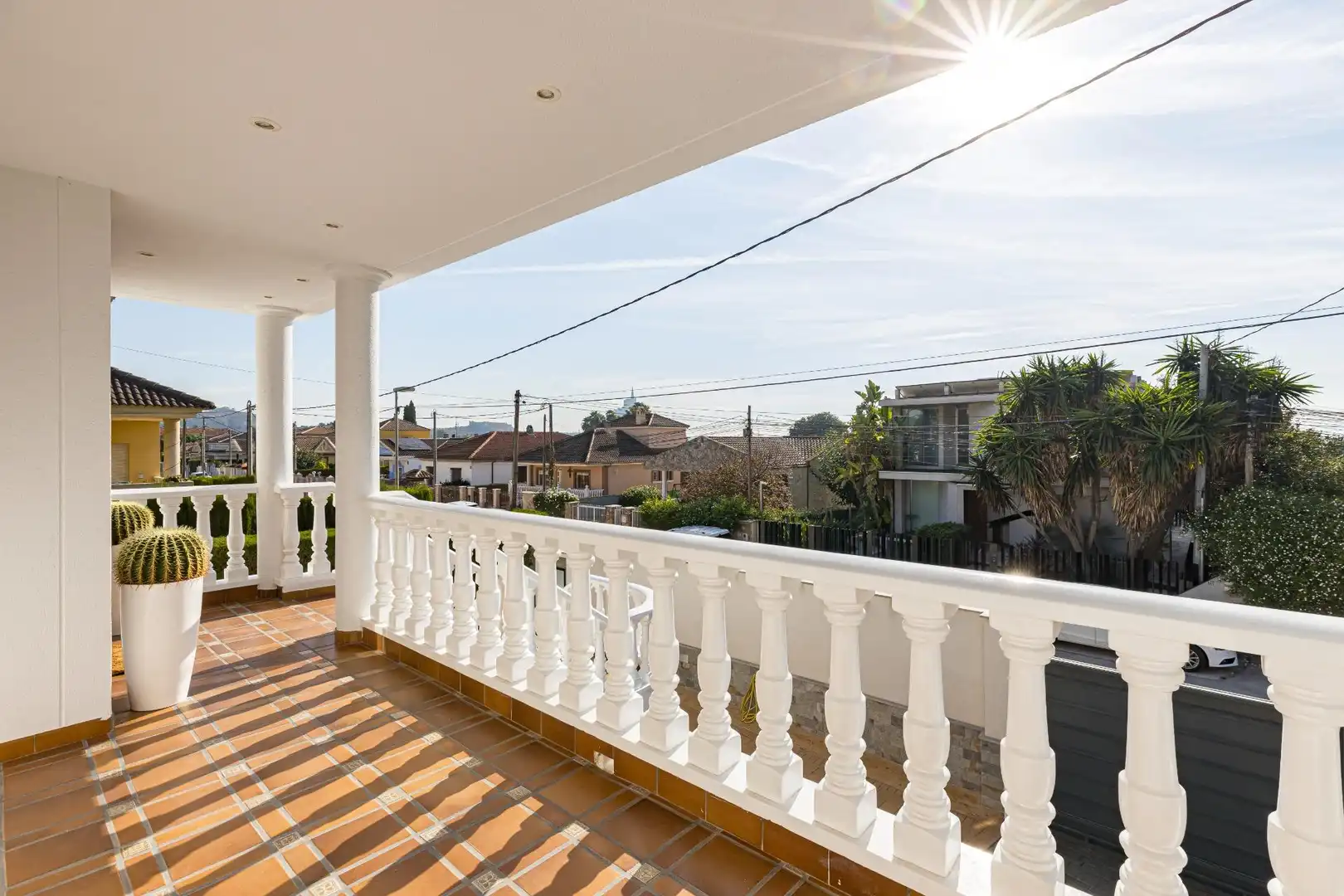 Vista exterior de Casa o xalet en venda en Murcia amb Aire condicionat, Jardí privat i Terrassa