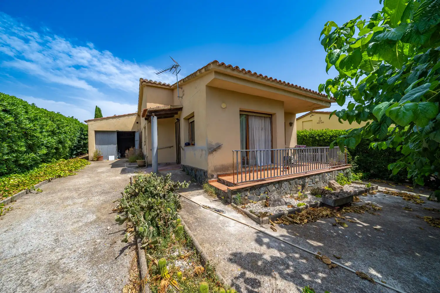 Vista exterior de Casa o chalet en venta en Sils con Calefacción