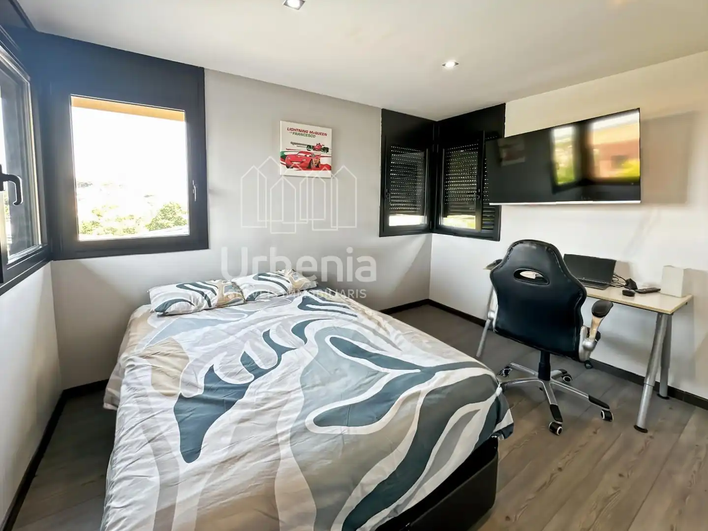 Dormitori de Casa o xalet en venda en Lliçà de Vall amb Aire condicionat, Terrassa i Piscina