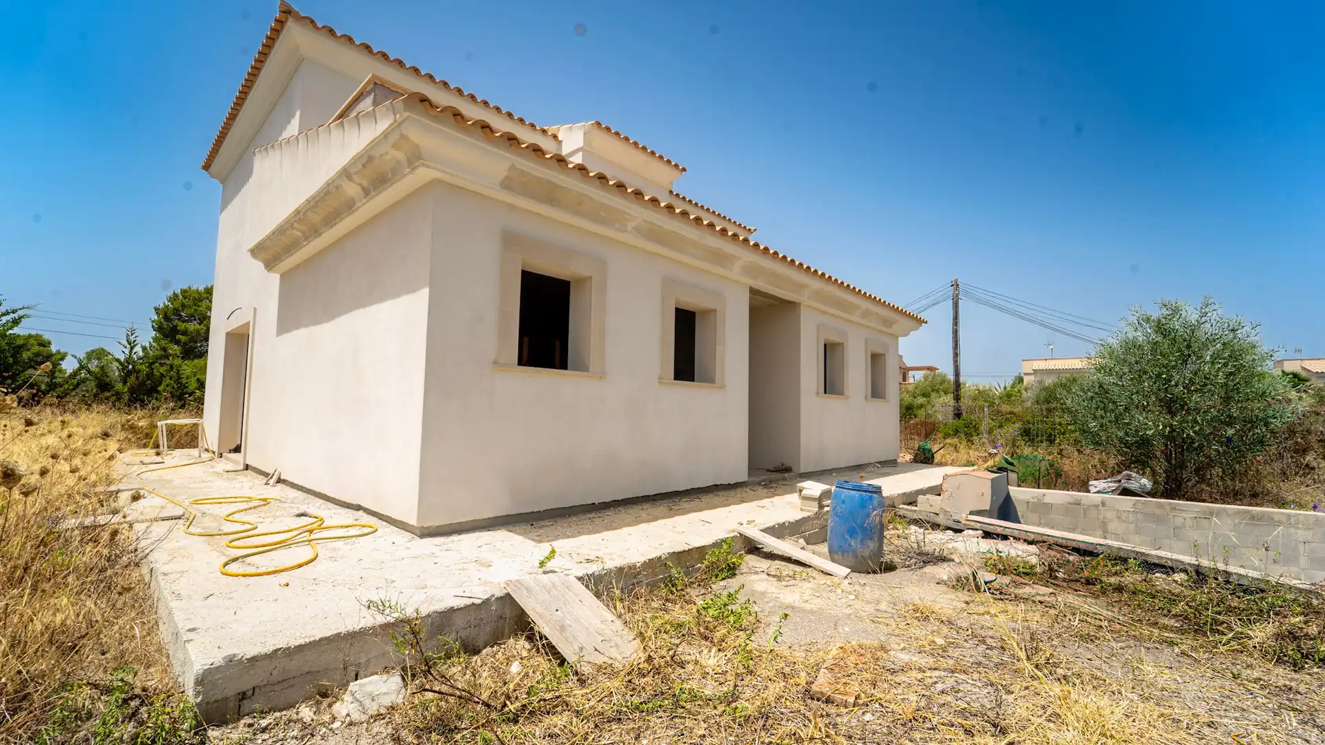 Vista exterior de Casa o xalet en venda en Manacor amb Traster i Piscina
