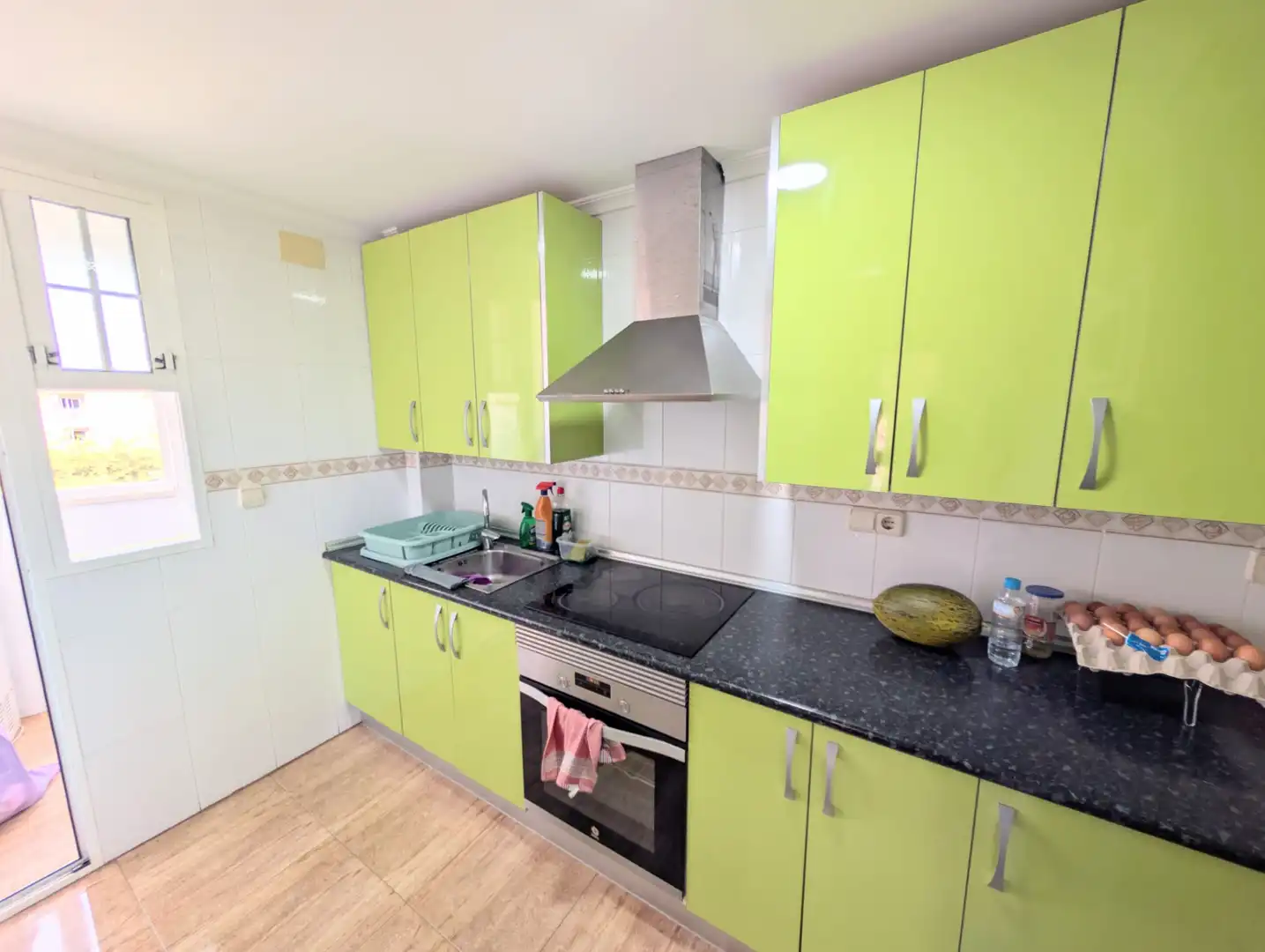 Kitchen of Flat for sale in Torre-Pacheco  with Air Conditioner, Furnished and Oven