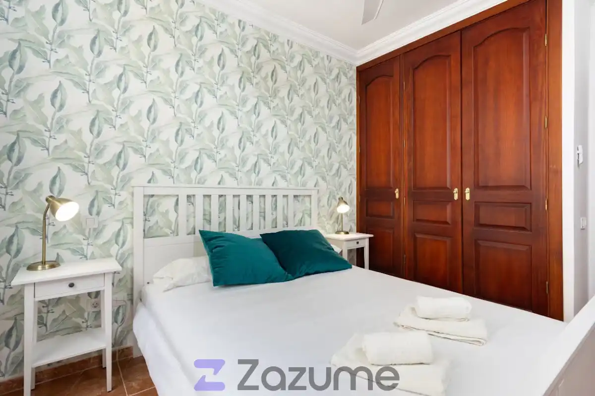 Bedroom of Flat for rent in Guía de Isora  with Air Conditioner, Heating and Terrace