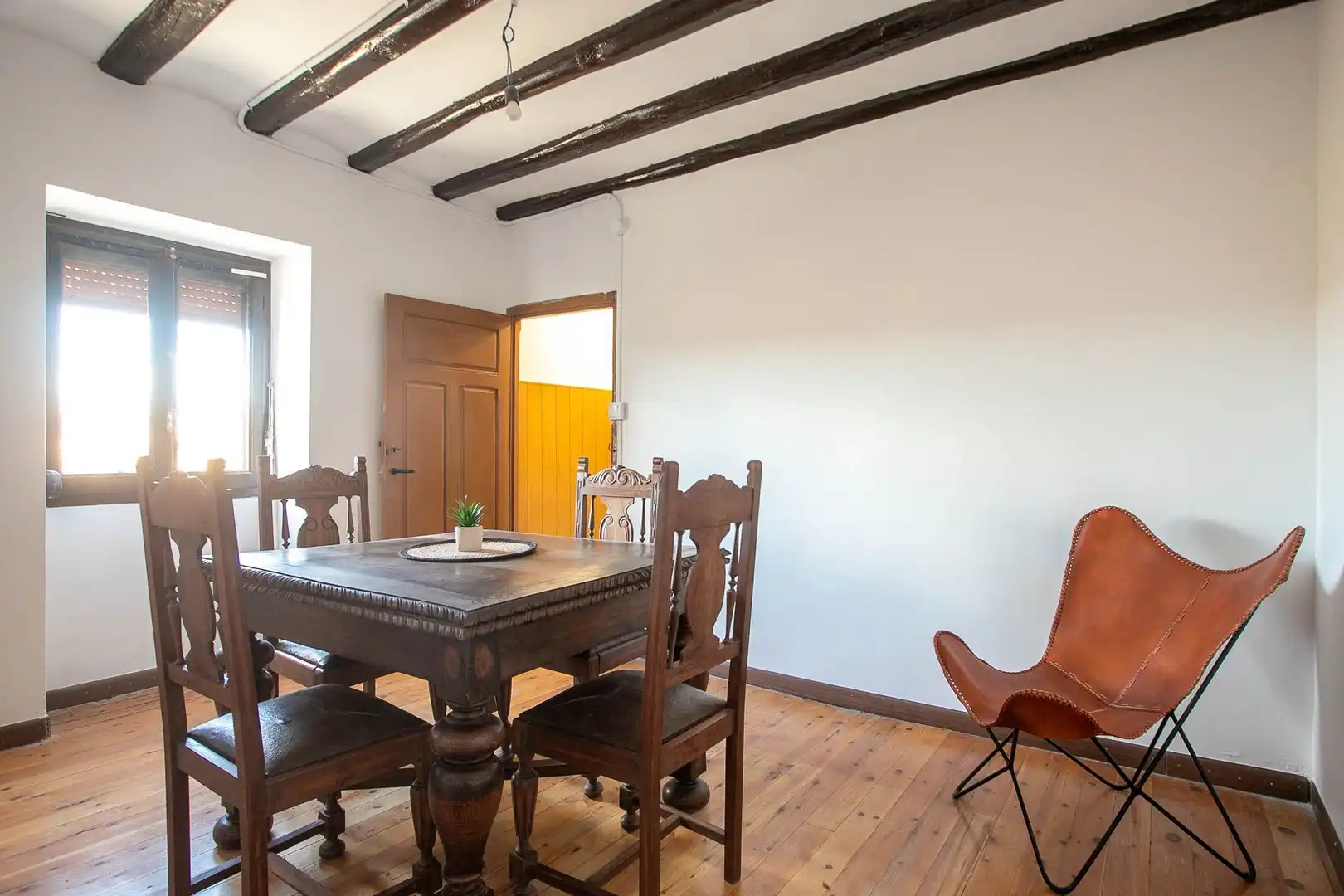 Dining room of Country homes for sale in Ujué / Uxue  with Heating, Storage room and Furnished