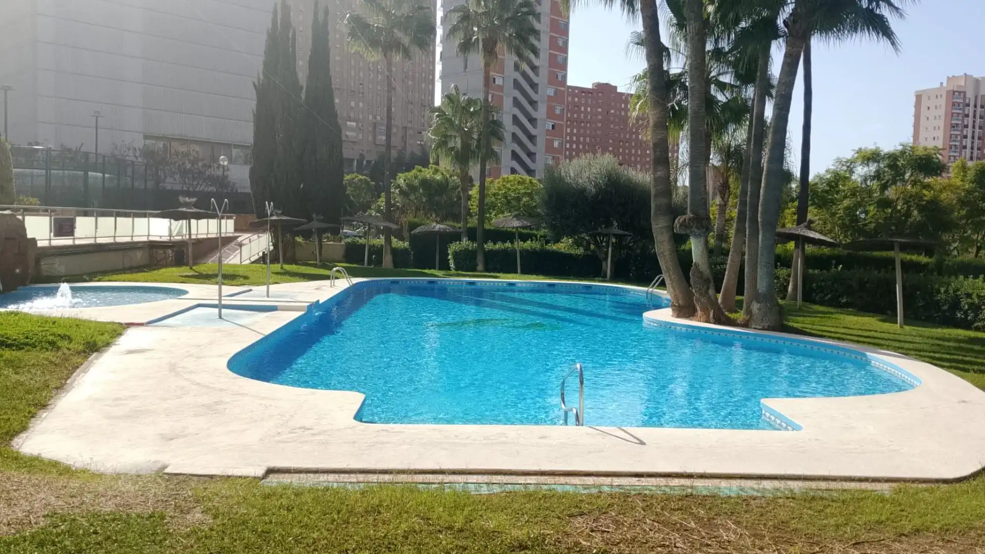 Swimming pool of Flat for sale in Finestrat  with Private garden and Community pool
