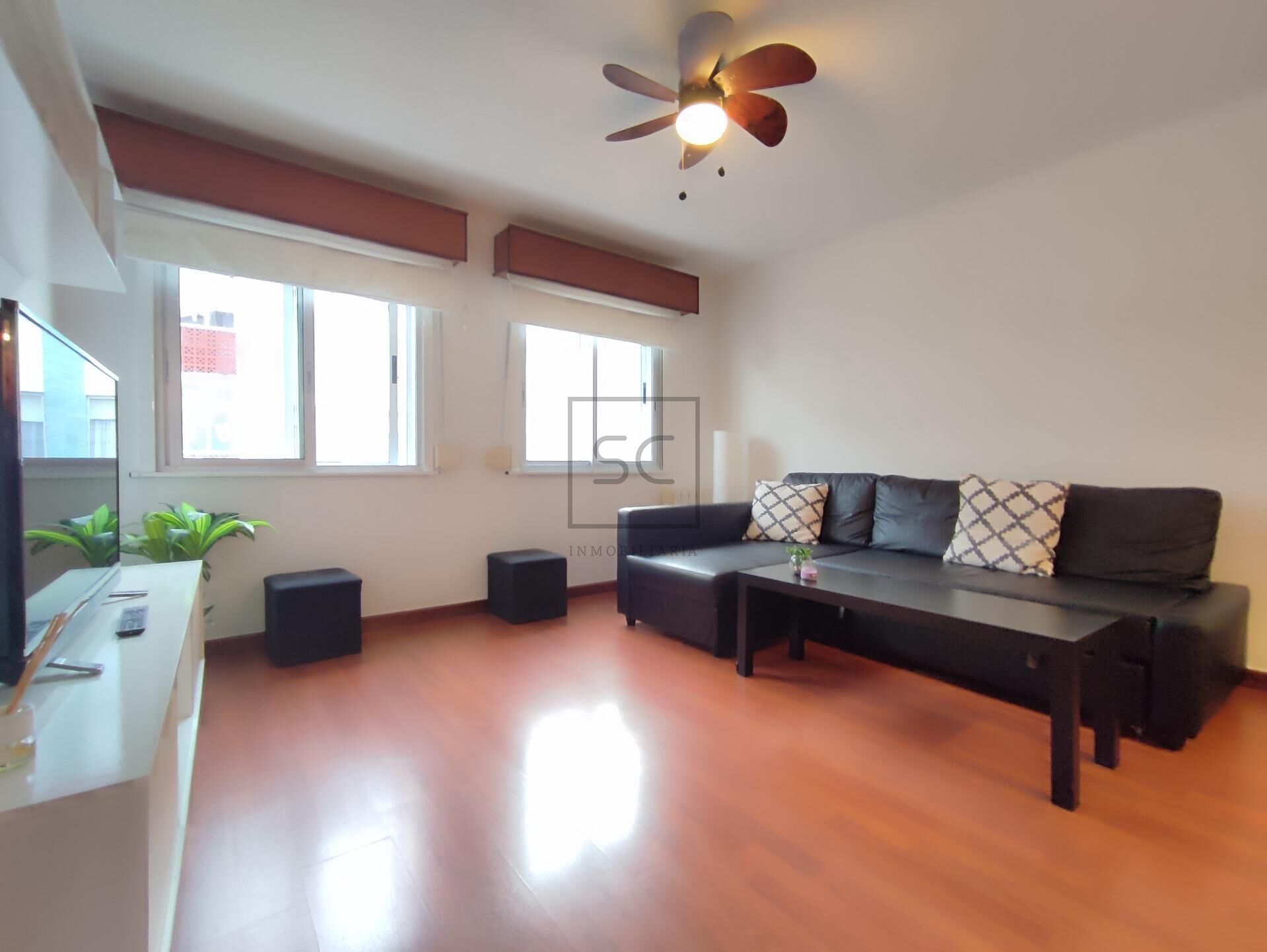 Living room of Flat for sale in Ferrol  with Heating and Storage room