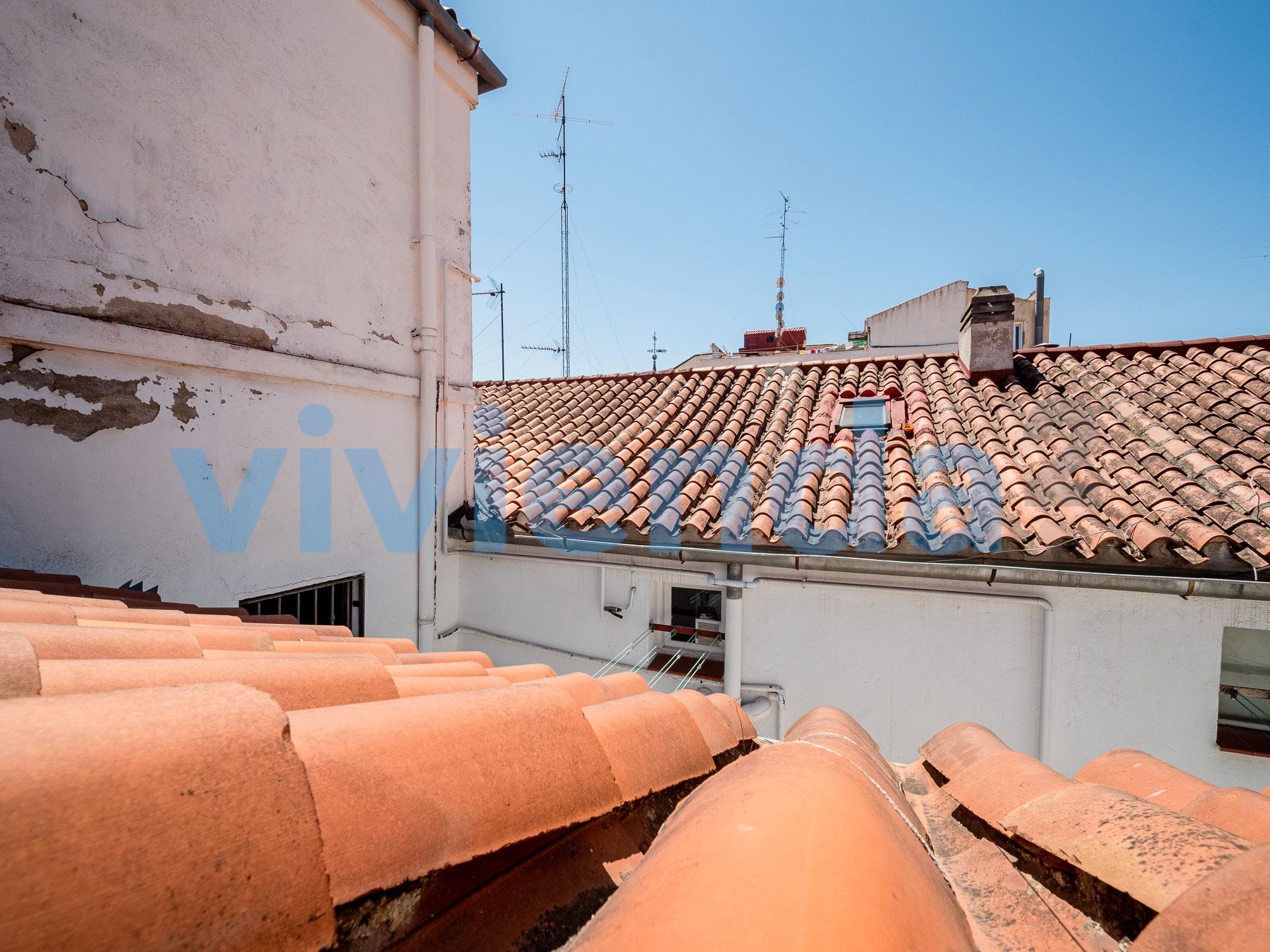 Vista exterior de Piso en venta en  Madrid Capital con Amueblado