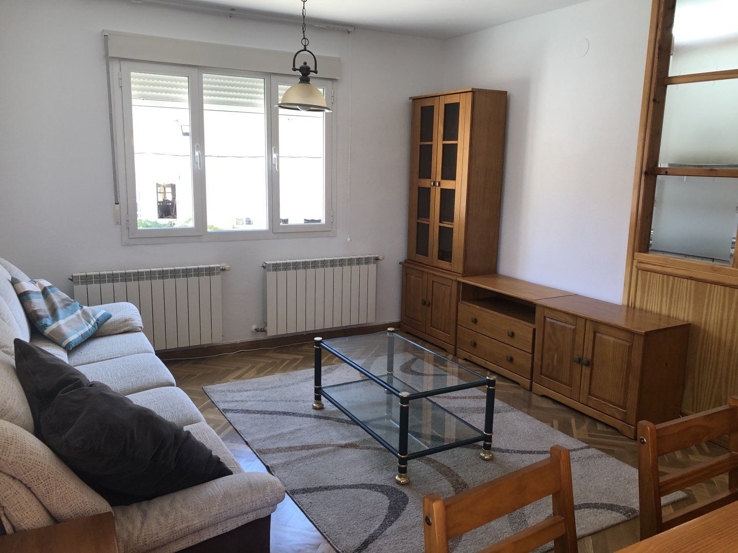Living room of Flat to rent in La Lastrilla   with Heating and Furnished
