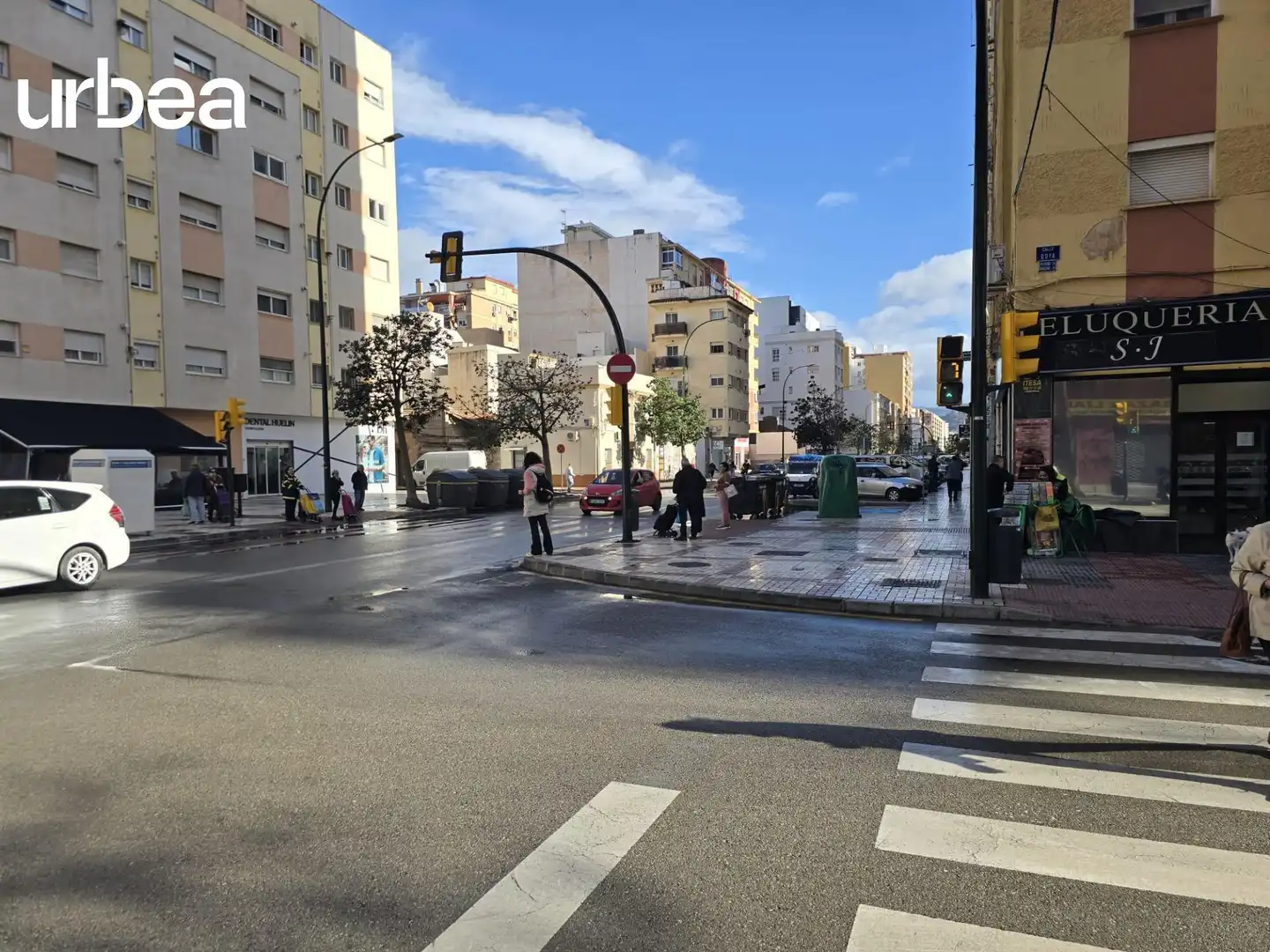 Vista exterior de Pis en venda en Málaga amb Balcó
