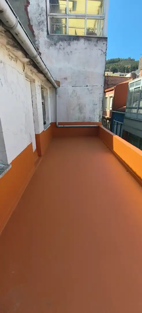 Terrassa de Casa adosada en venda en Cedeira amb Parquet, Terrassa i Balcó