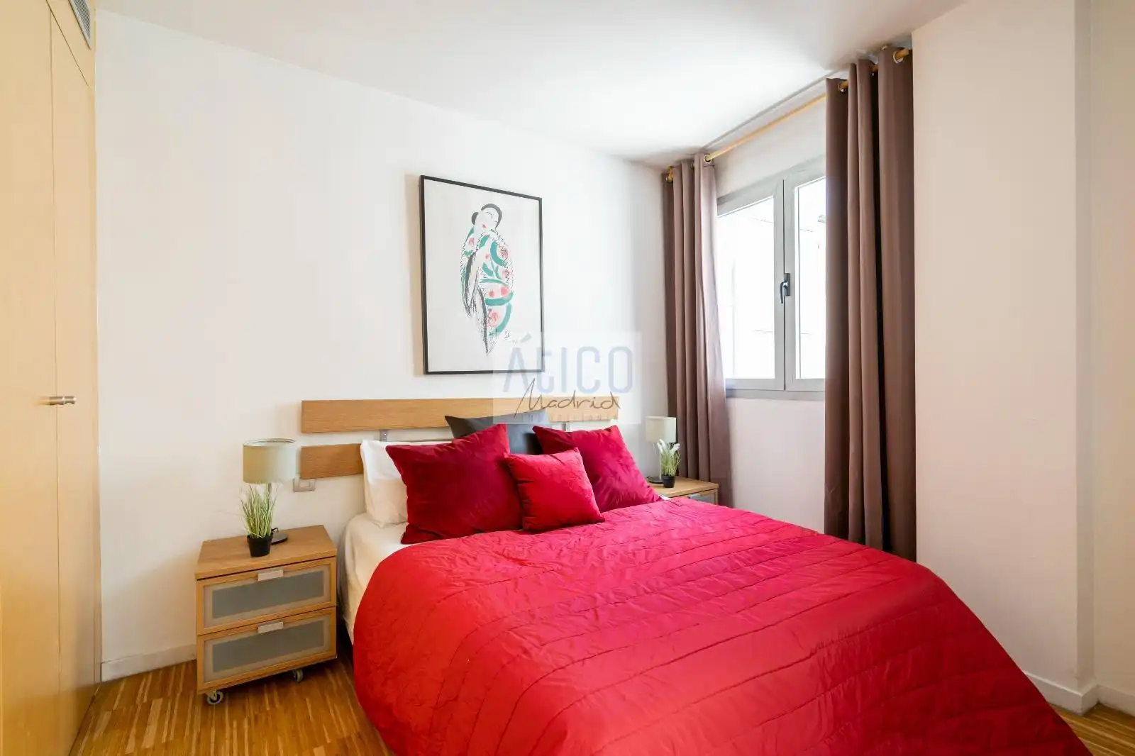 Habitación de Piso de alquiler en Madrid con Aire acondicionado, Calefacción y Terraza
