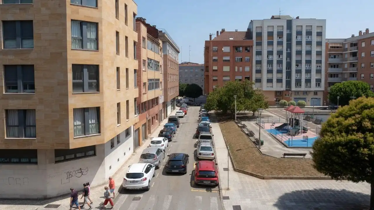 Vista exterior de Pis en venda en Gijón 