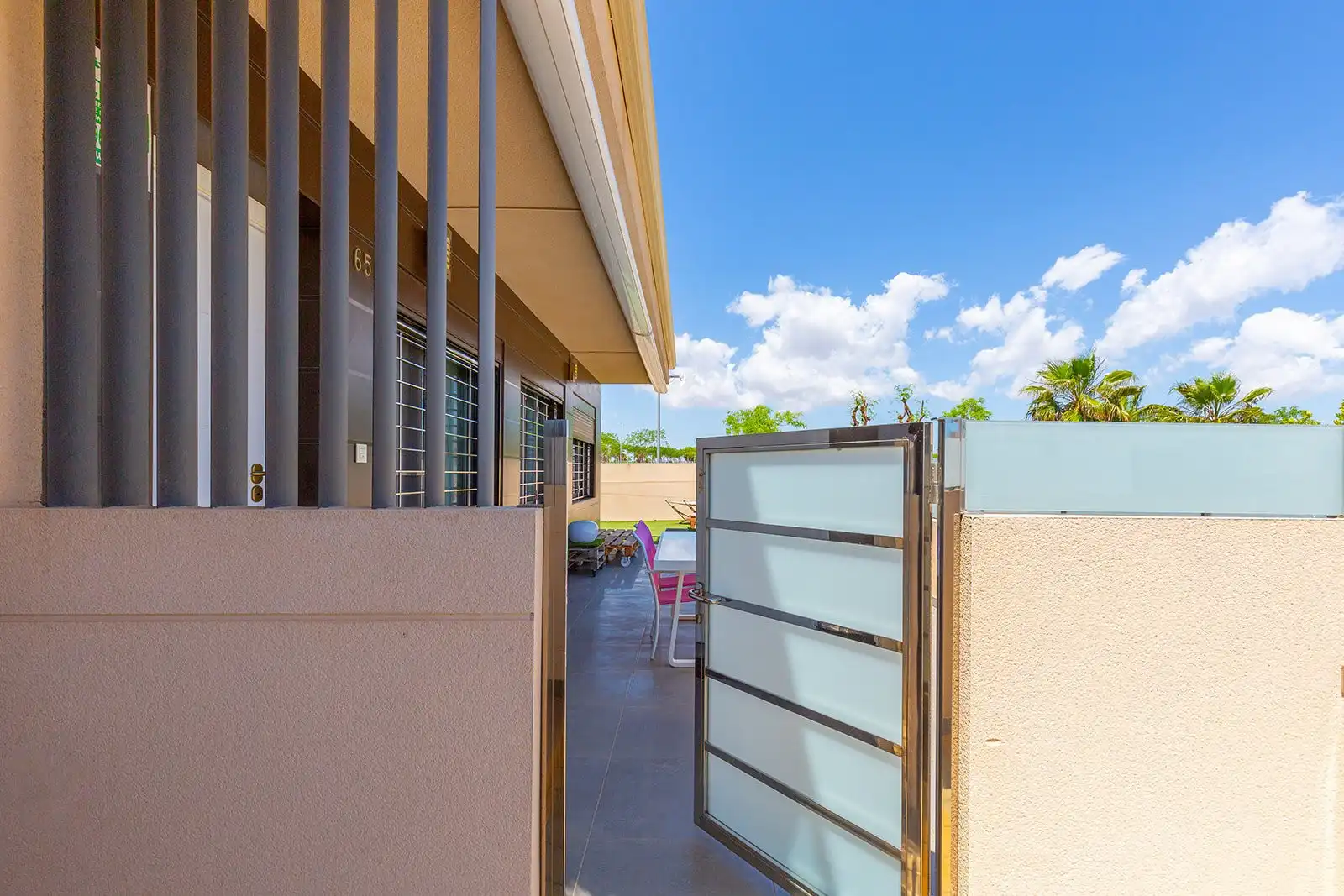 Terraza de Apartamento en venta en Pilar de la Horadada con Amueblado