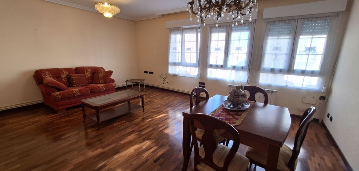 Living room of Flat for sale in Gijón   with Heating and Swimming Pool